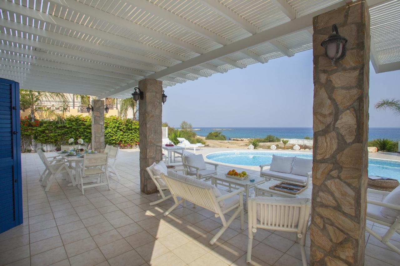 Mimoza Seafront Villa Protaras Exteriör bild