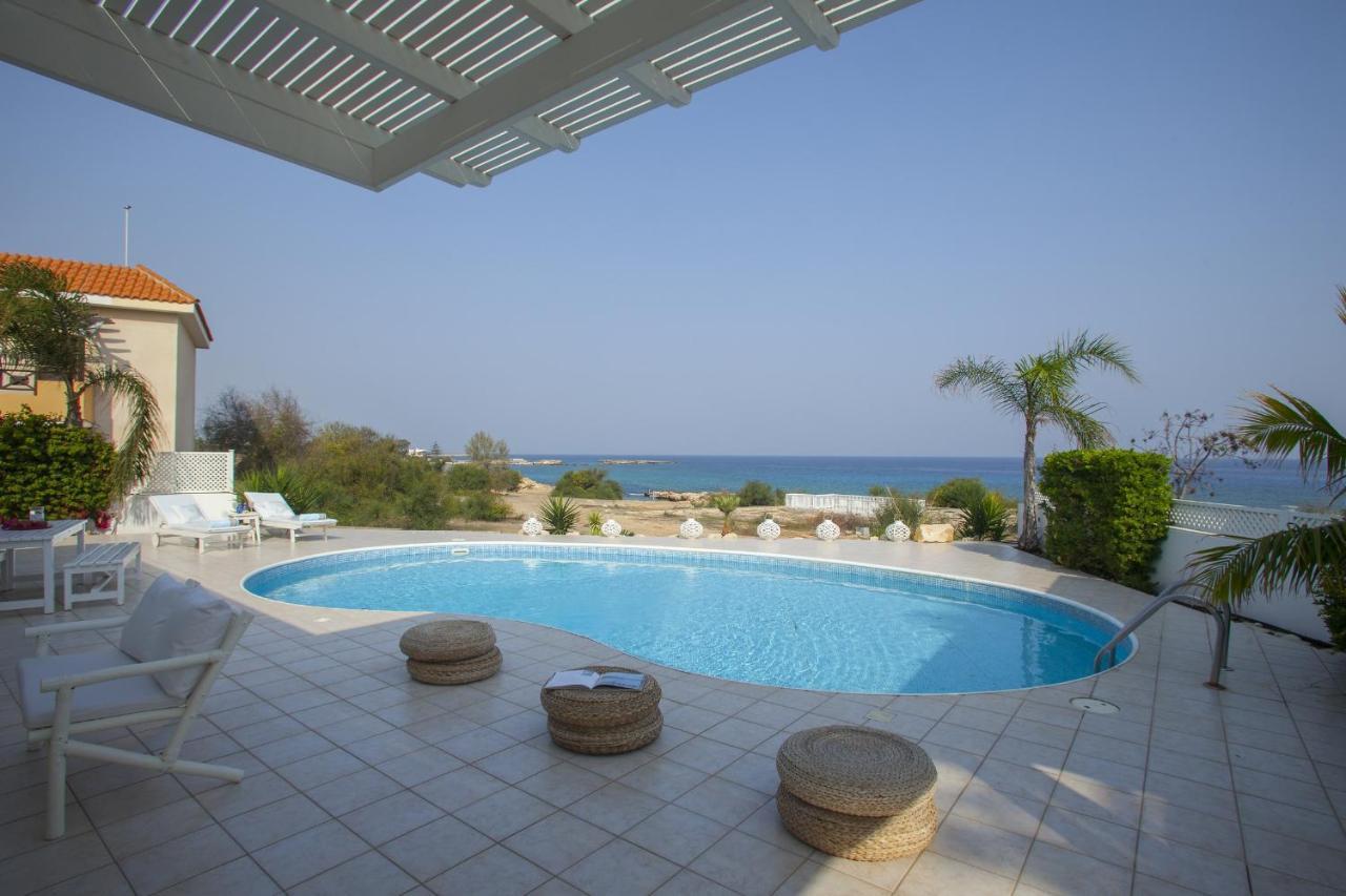 Mimoza Seafront Villa Protaras Exteriör bild