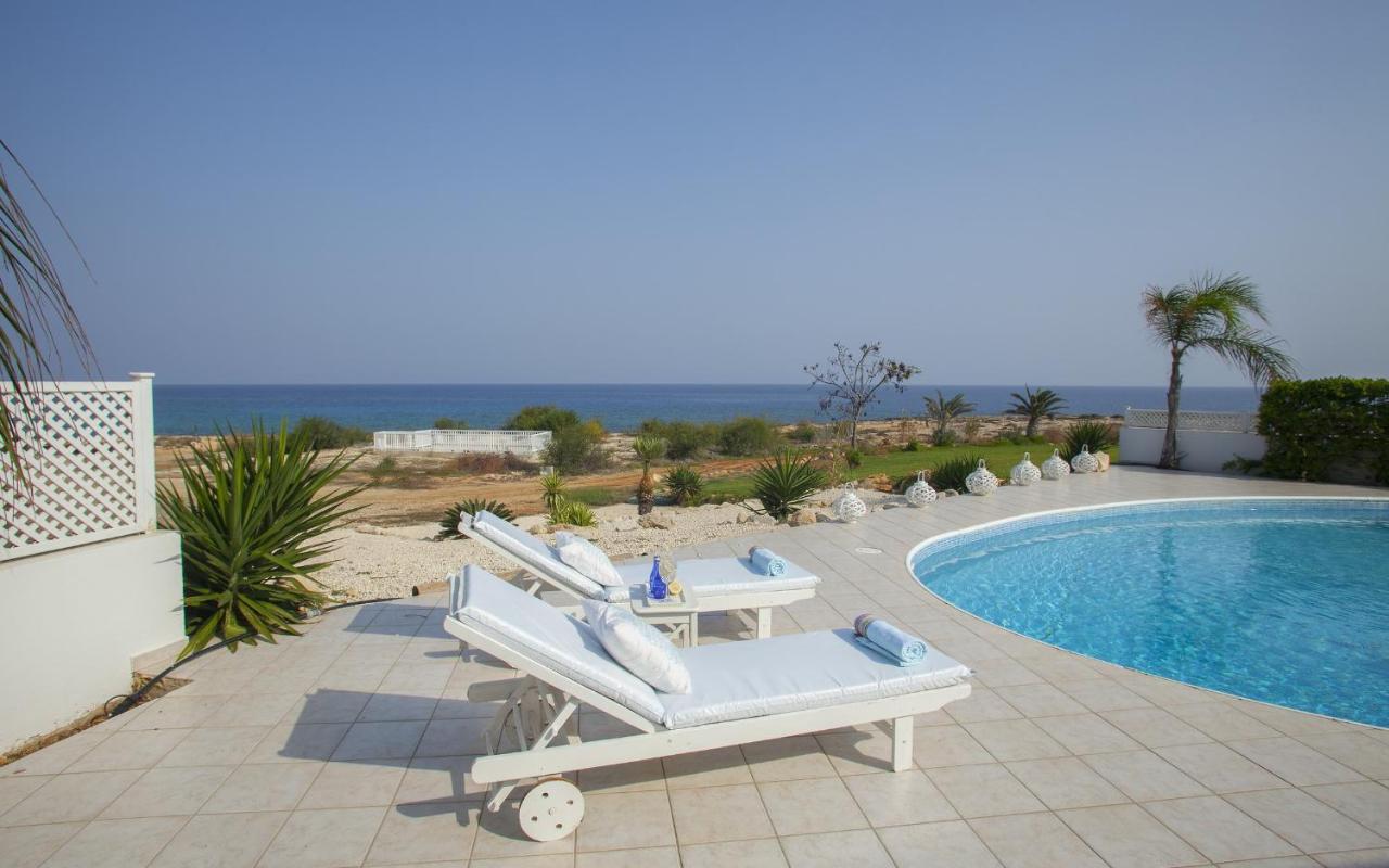 Mimoza Seafront Villa Protaras Exteriör bild