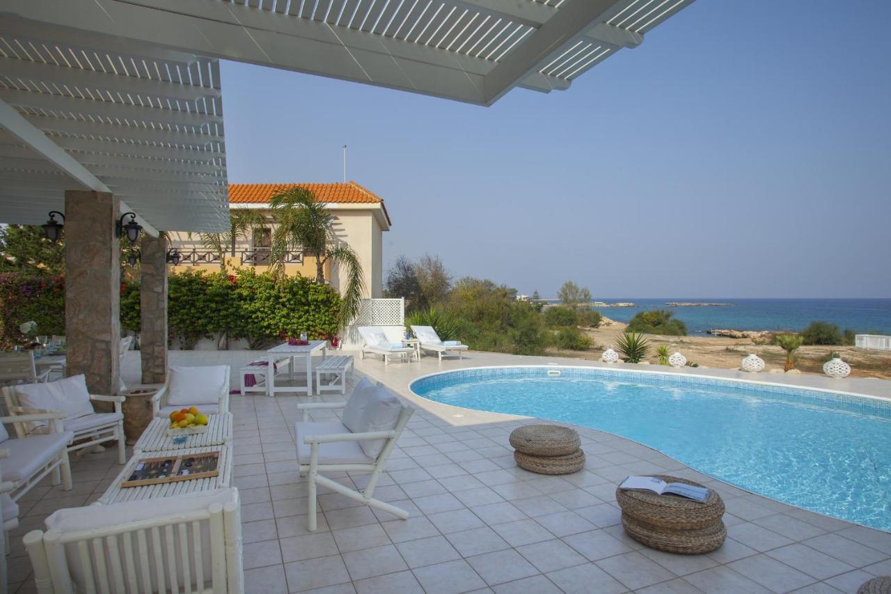 Mimoza Seafront Villa Protaras Exteriör bild