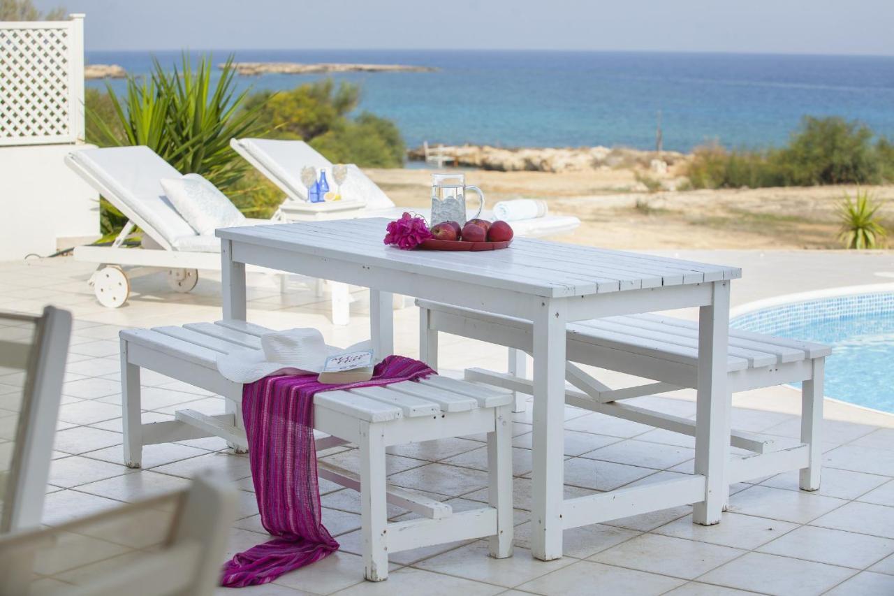 Mimoza Seafront Villa Protaras Exteriör bild